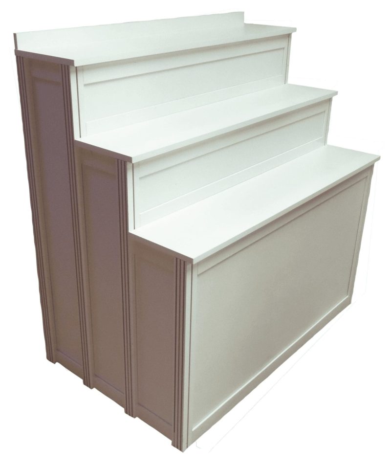 Stepped product display