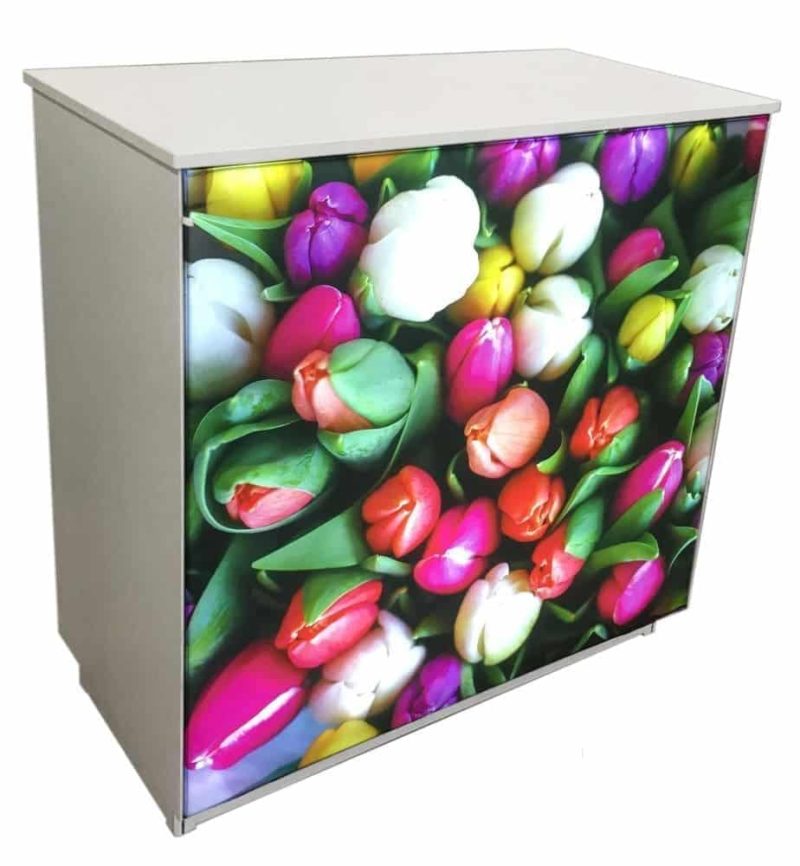 Illuminated desk
